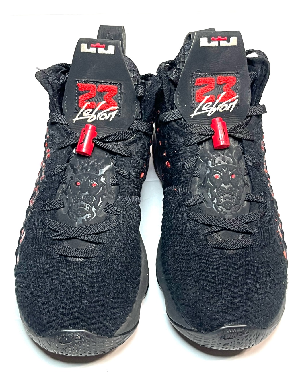 Nike Kids Black And Red Lebron Sneakers